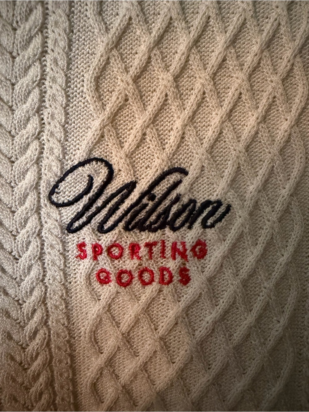 Wilson Cream Cable Knit Sweater - FREE SHIPPING